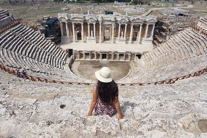 Ancient Ephesus and Pamukkale Tour from-to Kusadasi or Selcuk - Hierapolis: a Roman city above the terraces