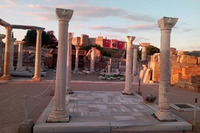 Biblical Ephesus Private Tour From Kusadasi Port - Temple of Hadrian and the details on Curetes Street
