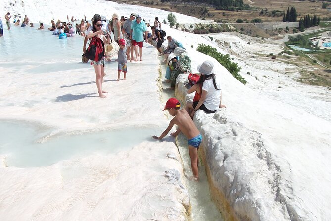 Daily Pamukkale and Hierapolis Tour from Kusadasi and Selcuk - Walking through ancient Hierapolis
