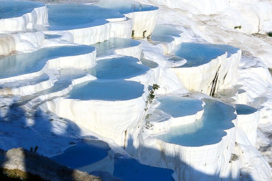 Ephesus and Pamukkale: Day Trip by Plane from Istanbul - Pamukkale’s white terraces and thermal water