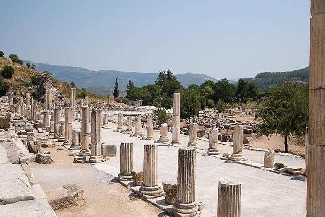 Ephesus Half Day Tour From Kusadasi Port / Hotels - The Grand Theatre and Harbour Street