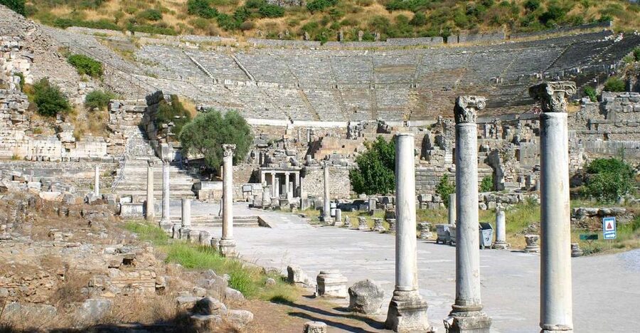 Ephesus & Virgin Mary's House Tour (Entry Fees Included) - The Great Theatre and St. Paul’s connection