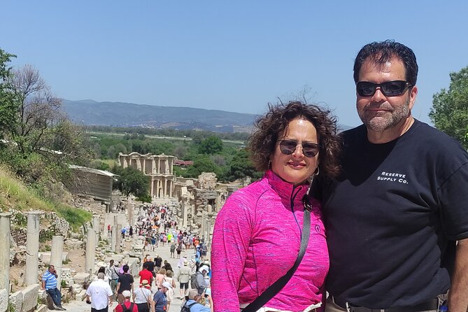 For Cruisers:EPHESUS & MARYS HOUSE TOUR (On Time & Skip the line) - Walking through ancient Ephesus