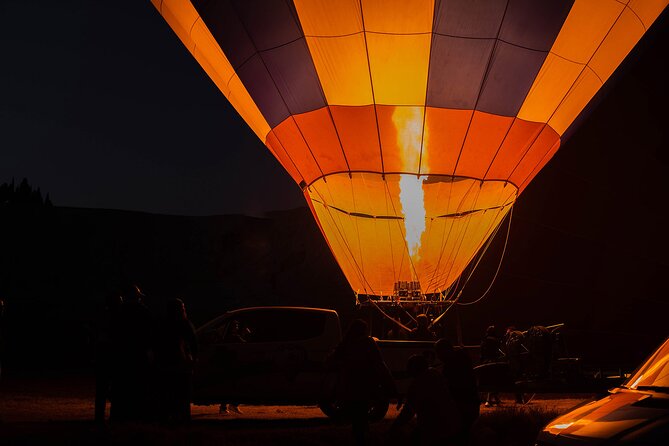 From Antalya Pamukkale Hot Air Balloon Flight with Lunch - Watching the balloons come alive before sunrise