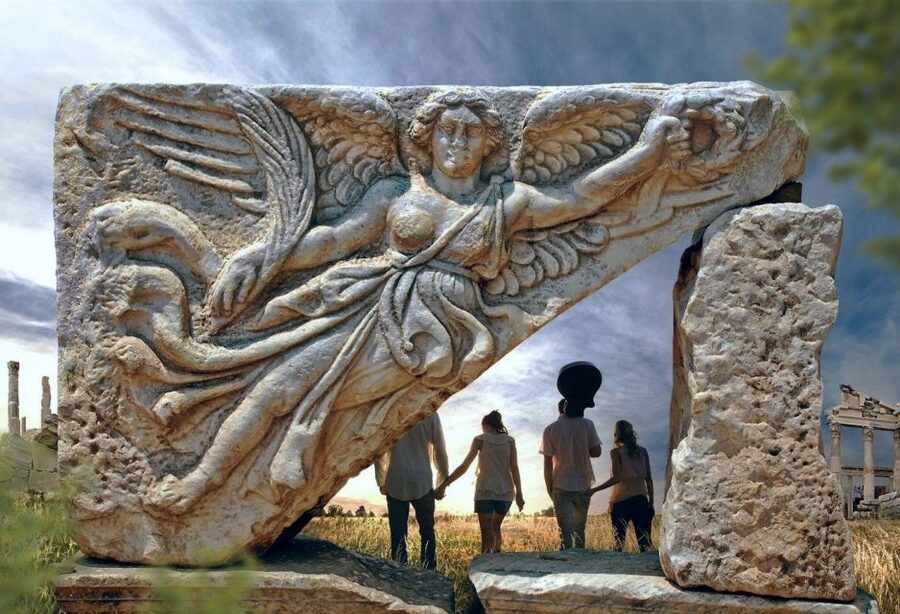 From Kusadasi: Ephesus Guided Private Tour - The Temple of Hadrian and the Roman city around it