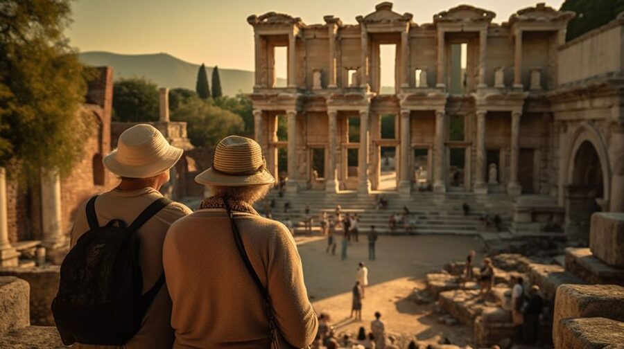 From Kusadasi/Izmir: Ephesus Private Tour with Less Walking - The Grand Theatre and Terrace Houses