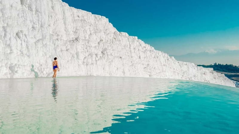 From Kusadası: Pamukkale Day Trip w/Balloon Flight & Lunch - Sunrise above Pamukkale