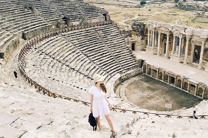 Full Day Pamukkale Guided Tour From Kusadasi With Thermal Pools - Walking Pamukkale’s white terraces