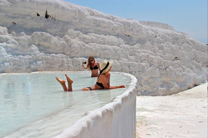 Full Day Pamukkale Guided Tour From Kusadasi With Thermal Pools - What the $80 price really covers
