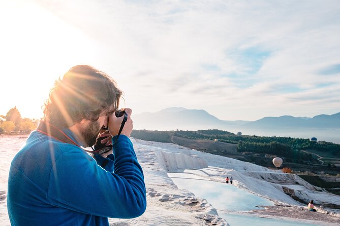 Full-day Private Pamukkale Tour from Kusadasi with Lunch - Walking the white Pamukkale terraces