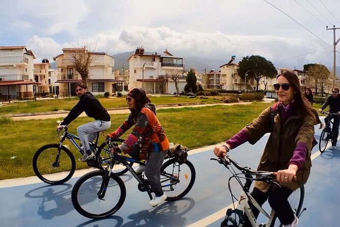 Half-Day Guided Bike Tour in Kusadasi. - Following the coastal path to Sevgi Beach