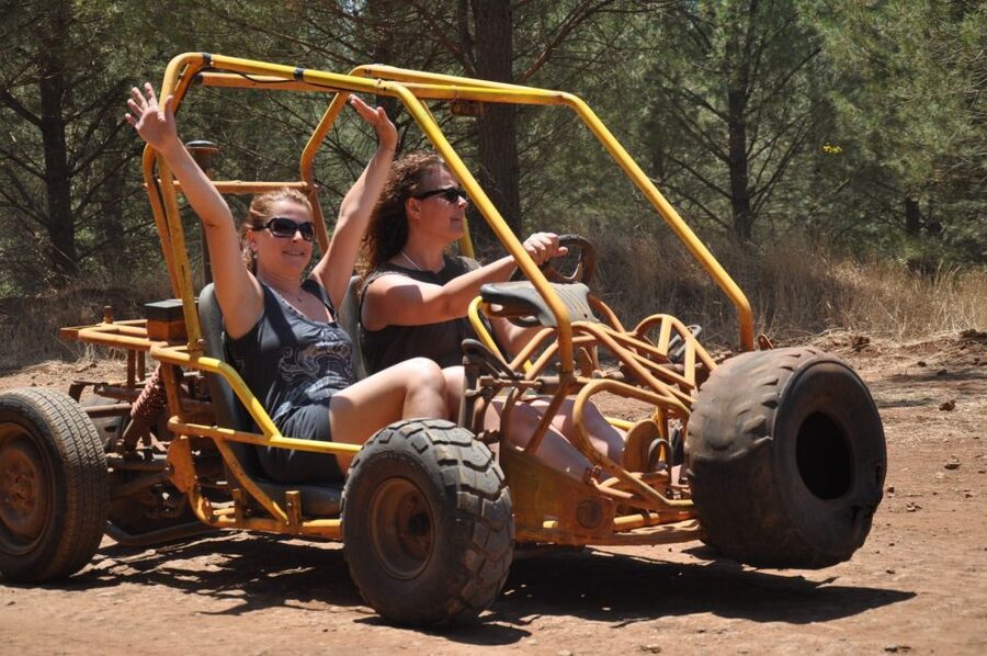 Kusadasi: Buggy Safari with pick up service - Getting Set Up With the Buggy