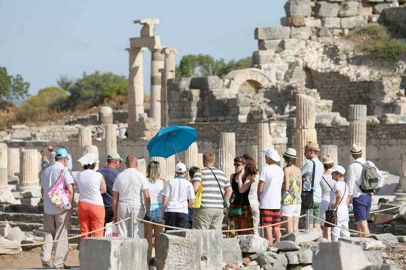 Kusadasi: Ephesus & House of Mary Small Group Tour w/Lunch - Terrace Houses and the Odeon