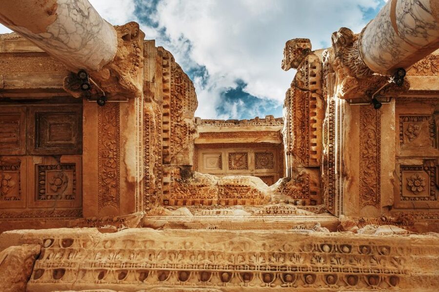 Kusadasi: Ephesus & House of Virgin Mary Fully Guided Tour - The Great Theater and the feel of Roman Ephesus