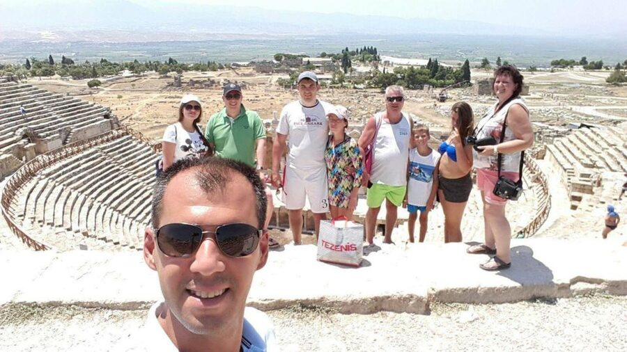 Kusadasi: Guided Pamukkale Tour - Walking onto Pamukkale’s white terraces