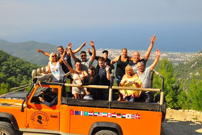 Kusadasi Jeep Safari Tour With Zeus Cave and Water Fights - Morning pickup and the convoy from Kusadasi