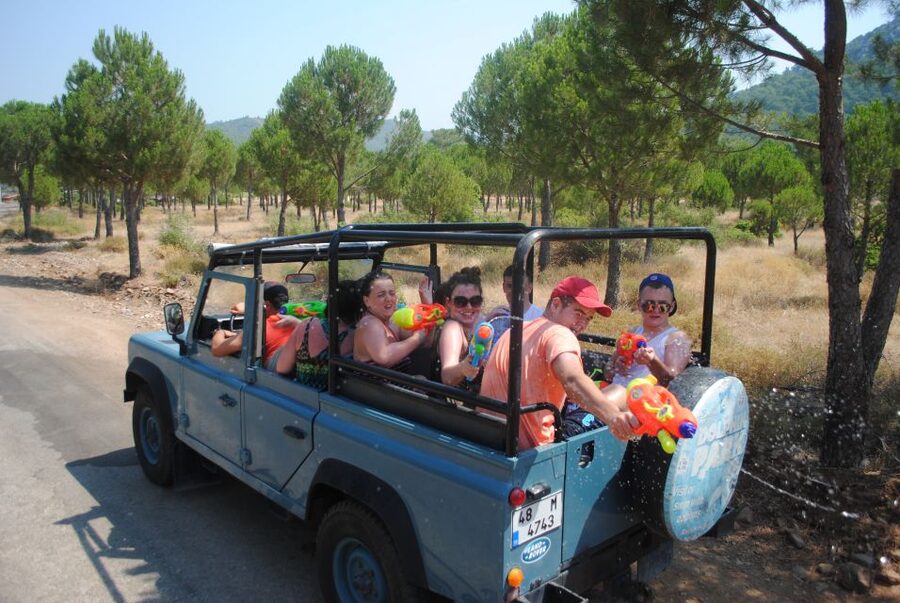 Kusadasi Jeep Safari w/ Lunch and Water Fight - The water-fight stops that define the tour