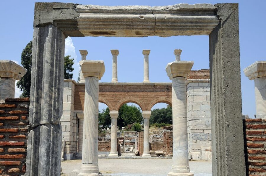 Kusadasi Port:Biblical Private Ephesus Tour | Skip-the-Line - Celsus Library and the road to the theater