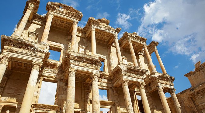 Kusadasi Private Shore Excursion: Ephesus and House of Mary - Walking through ancient Ephesus