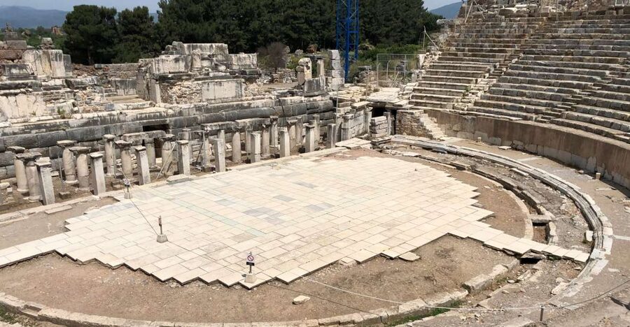 Private Ephesus tour for Cruise Guests w/SkipTheLineTickets - Walking the marble streets of Ephesus