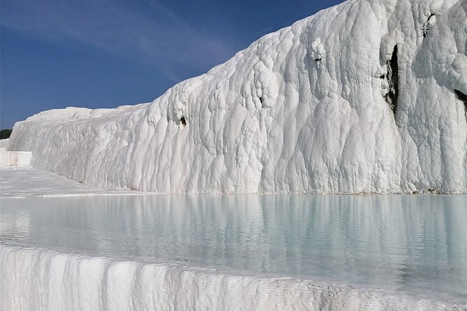 Private Full-Day Pamukkale Sightseeing Tour - Exploring Hierapolis above the pools