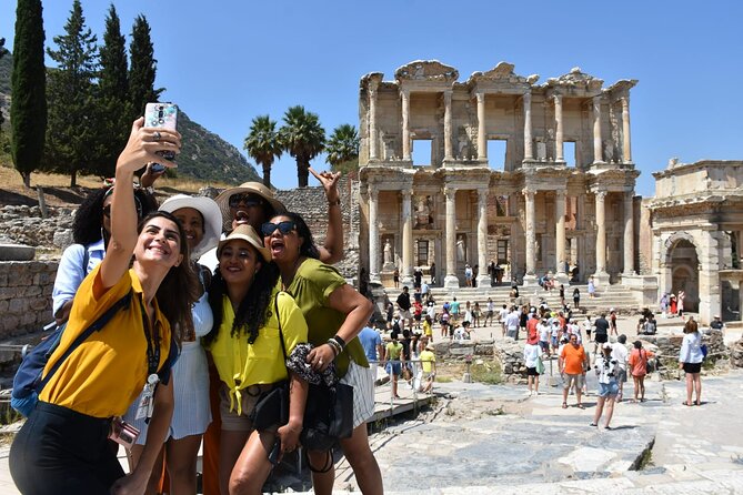 SKIP LINES Private Ephesus Tour for Cruise Guests ON TIME RETURN - Walking the marble streets of ancient Ephesus