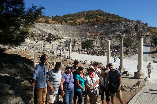 Small Group Ephesus Shore Excursion from Kusadasi Port - Walking past the Bouleuterion and Temple of Domitian