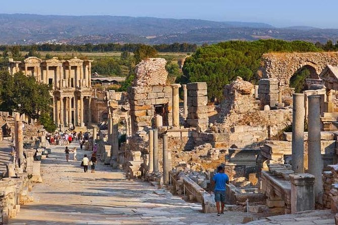 Top-Rated Ephesus and House of Virgin Mary Tour for Cruisers - Artemis Temple shows how much has disappeared